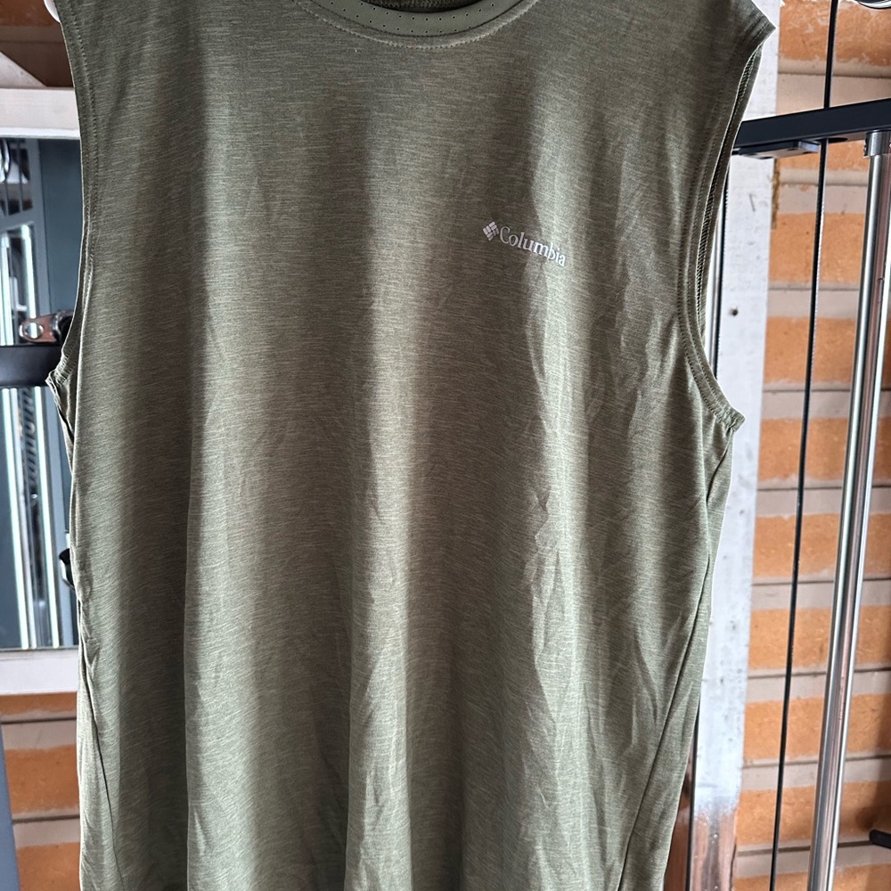 Columbia Olive Green Sleeveless Top